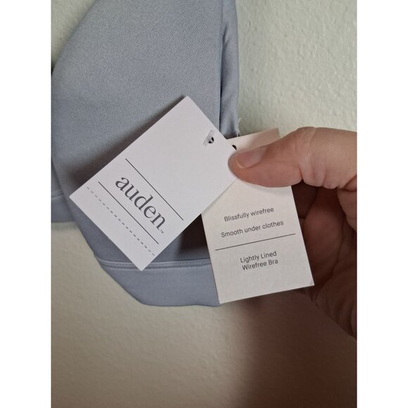 NWT Auden Bra Lined Wirefree Gray Women's Size 34DD - Picture 3 of 5